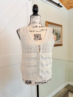 Mulaya Spain Crochet Cardigan